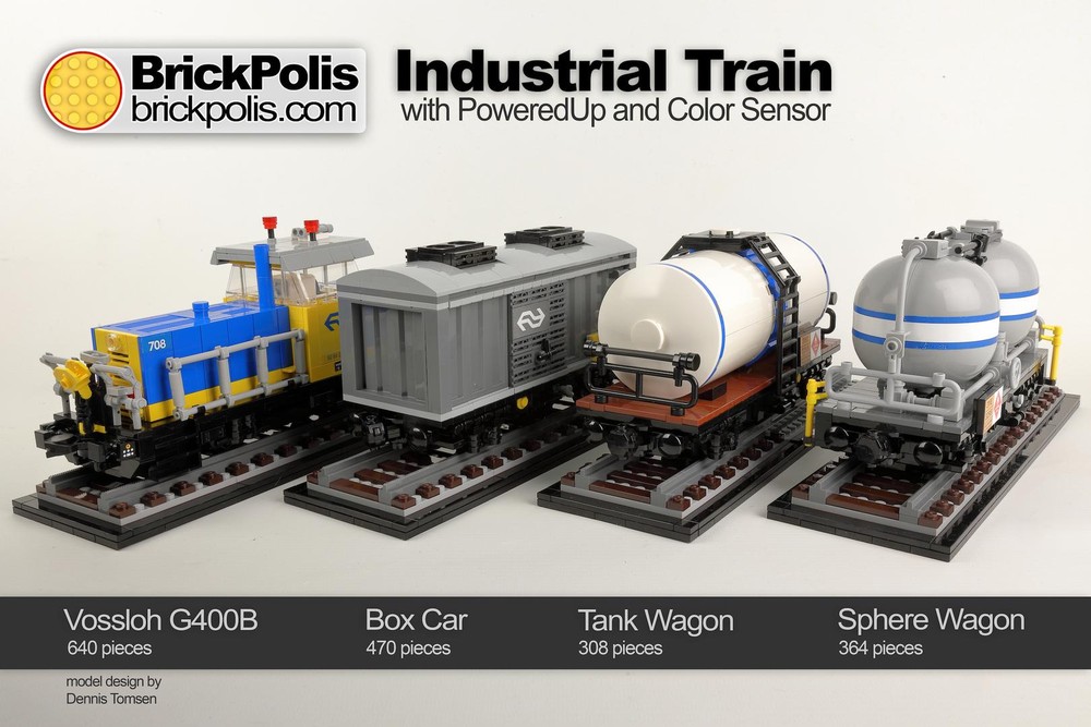 Lego Industrial Train