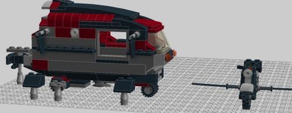 Lego Fast food trailer