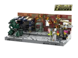 MOC-255814 - Fallout 4: Wasteland Street Part 2 - Vault 81 Compatible