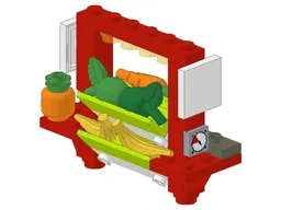 Supermarket: Produce Shelf