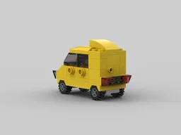 Mini yellow car