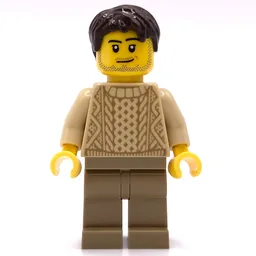 Tan Torso Sweater, Dark Tan Legs