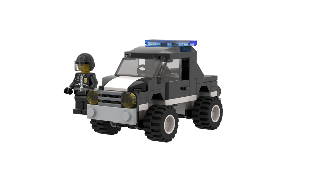 Lego Police Jeep