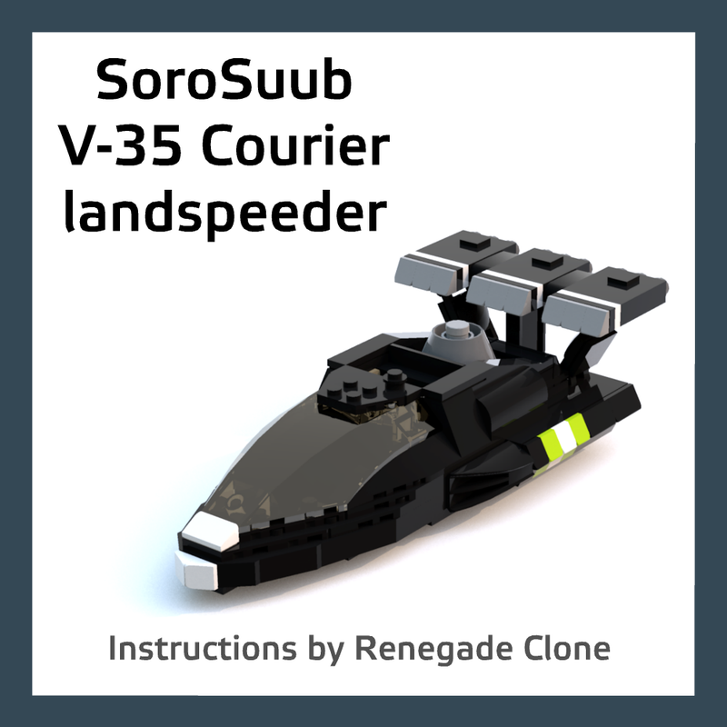 Lego V-35 Courier landspeeder