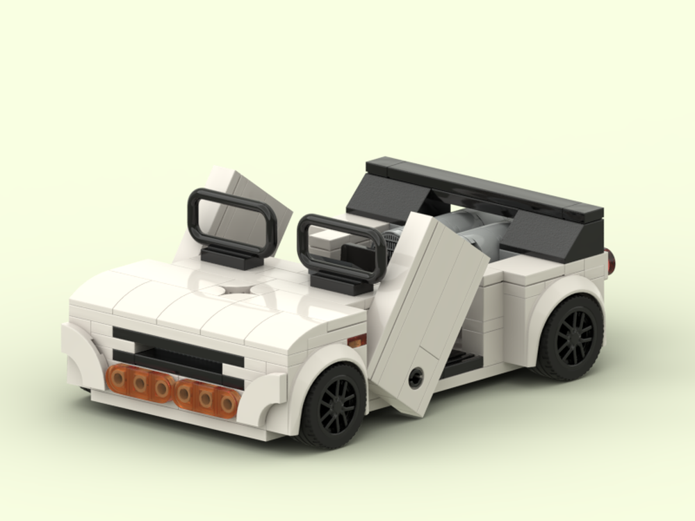 Lego Jet powered car