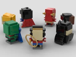 Minibrickheadz - JLA