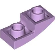 Brick Curved Inverted 2 x 1 / Lavender