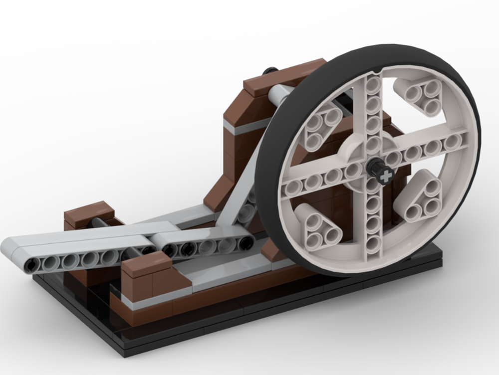 Lego Finger Powered Engine