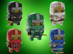 Ninjago Brickheadz BUNDLE