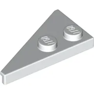Wedge Plate 2 x 4 27° Right / White