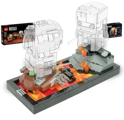 Mustafar Diorama-Base for BrickHeadz