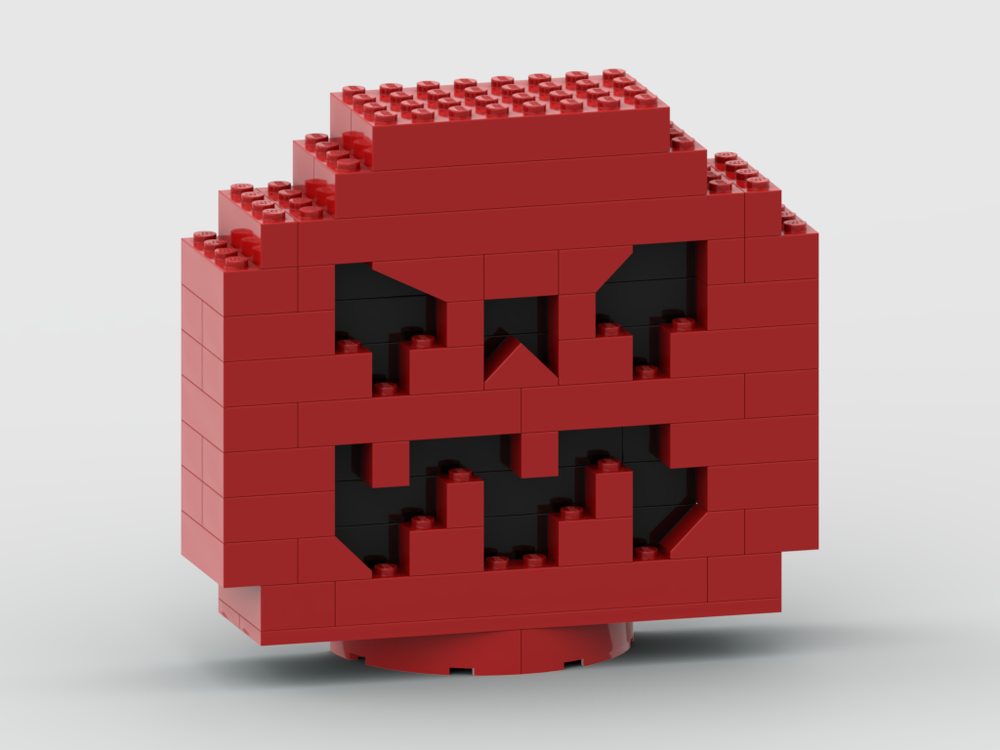 Lego Halloween Pumpkin, Halloweenkürbis, Decoration