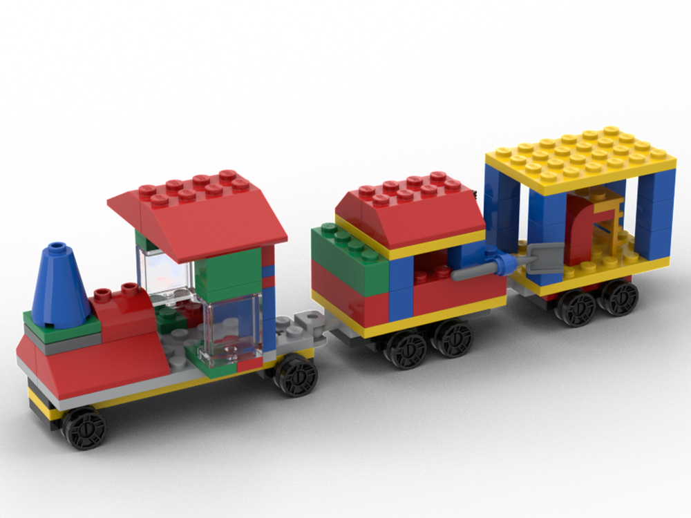 Lego Gardening Train