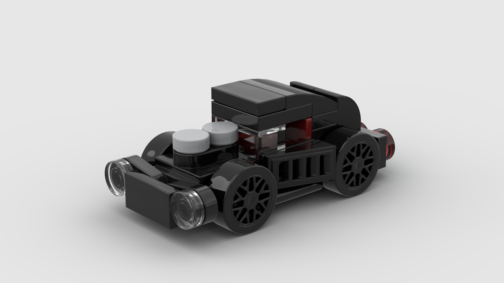 Lego Black Hot Rod Racer