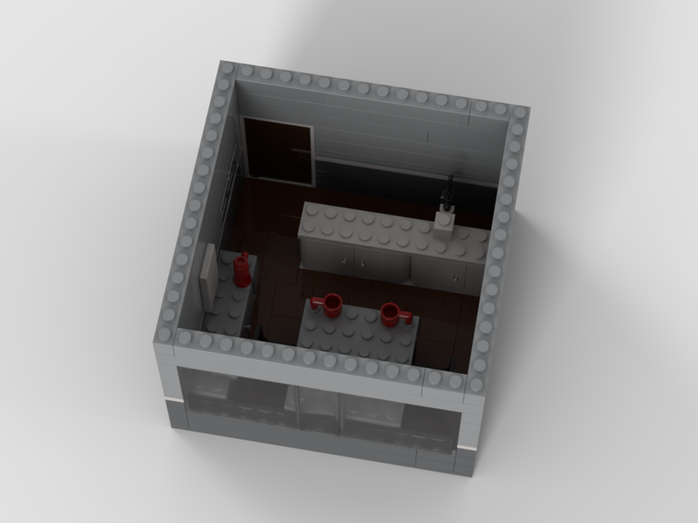 Lego office of Mark and David