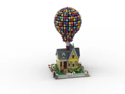 Up house | 43217-1 Modification | Kevin, house, base, and balloons bundle