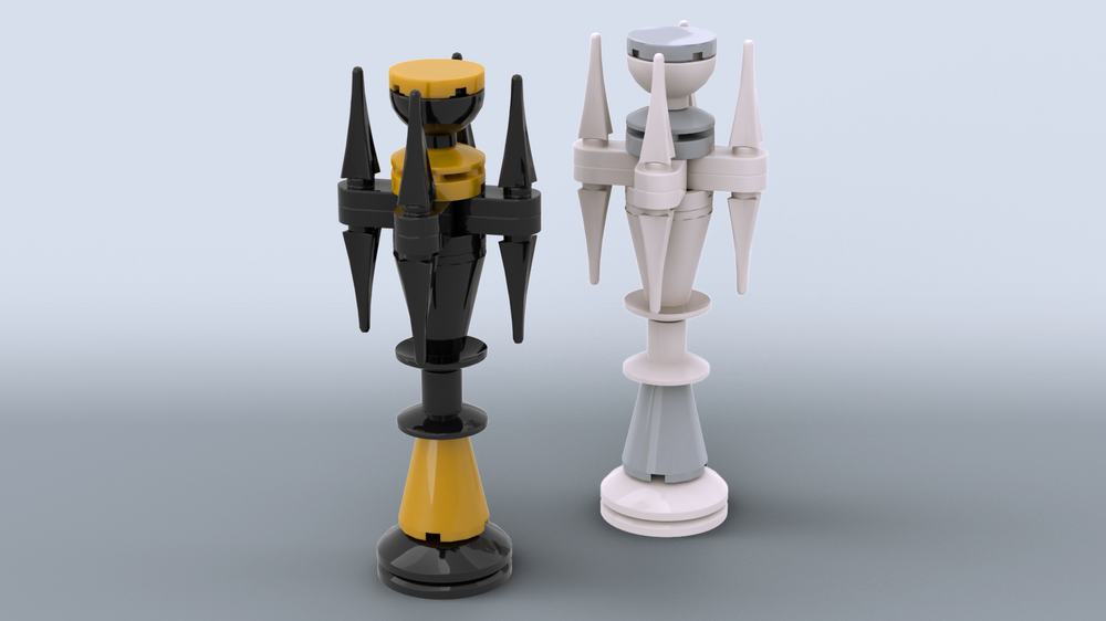 Lego Kingdom Hearts Alba & Ater Chess Set Big Fix