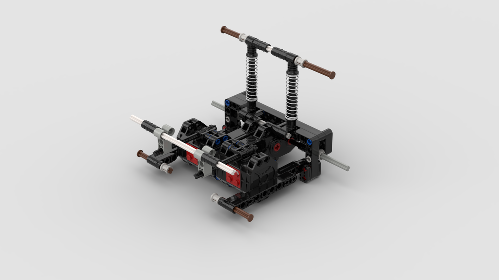 Lego Dual buggy motor axle for baja truck 2.0