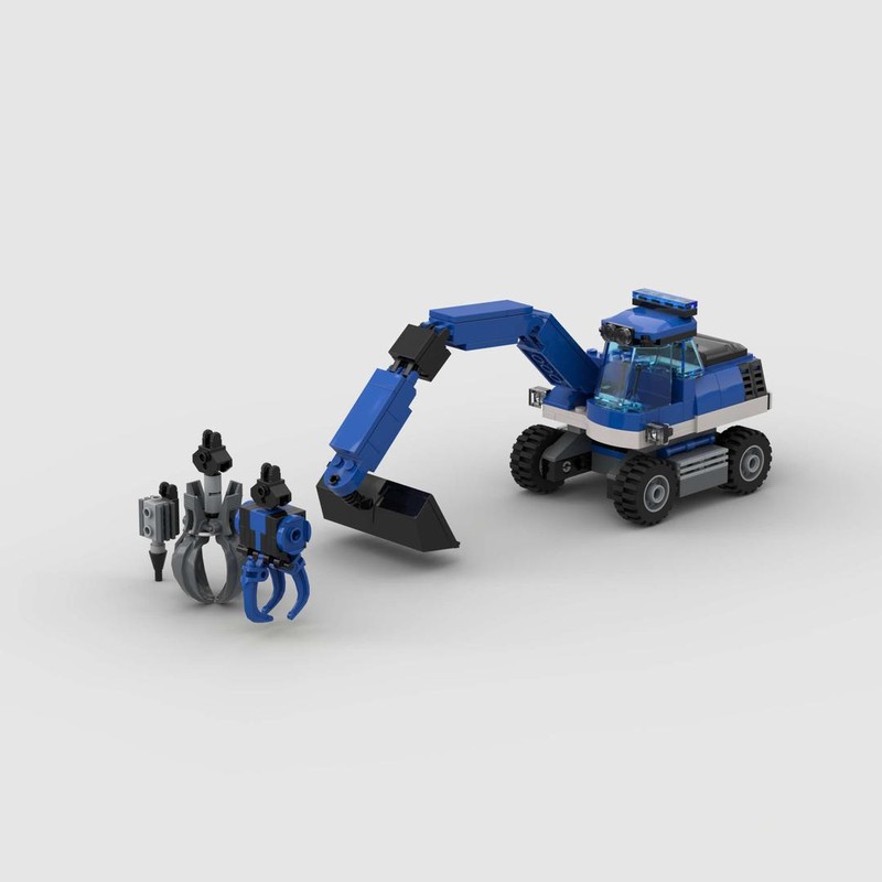 Lego City THW Excavator