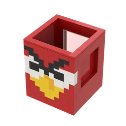 Angry Bird 'Red' GBC Ball Bin or pen cup