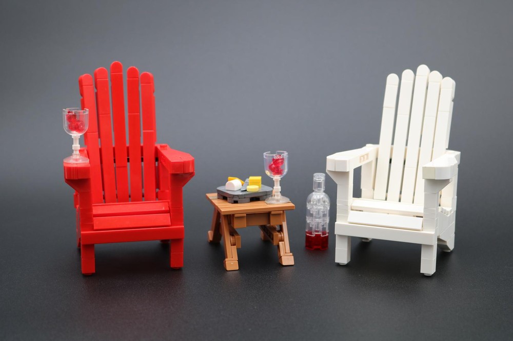 Lego Adirondack Chairs