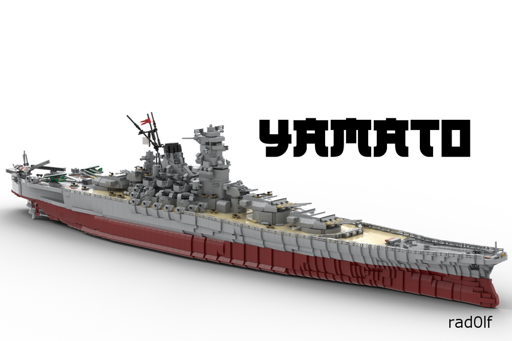 Lego IJN Yamato 1:200