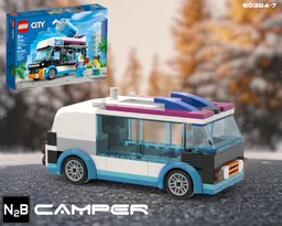 Camper LEGO 60384 alternate build 7
