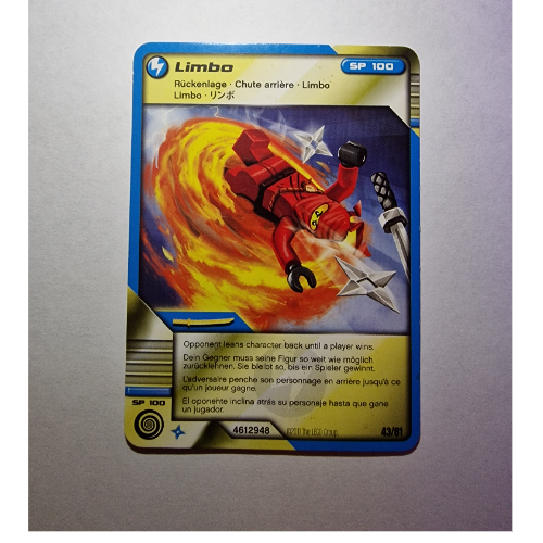 Lego Trading Card, Ninjago Deck #1: 43 - Limbo - International Version / [No Color/Any Color]