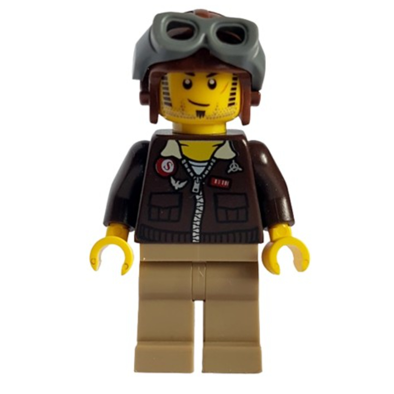 Lego Jake Raines in Hat with Goggles