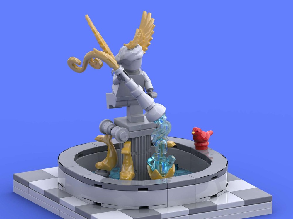 Lego Golden Fortuna Fountain
