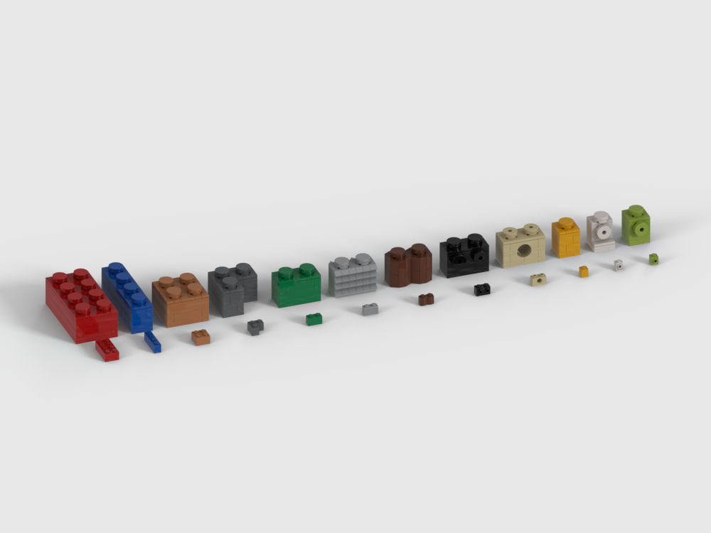 Lego Bricks (3:1)