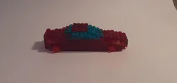 Retrowave/Synthwave Inspired Transparent Car