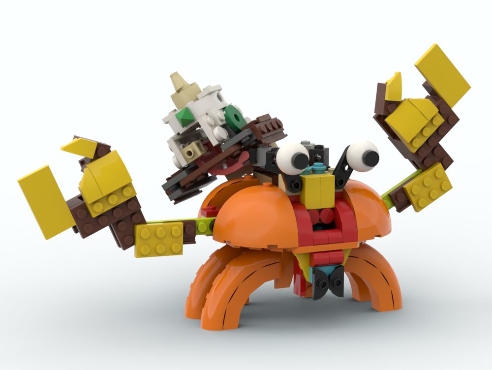 Lego bowtie crab
