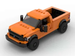 Built Tough F-150 - Orange - 8 Stud Speed Champions