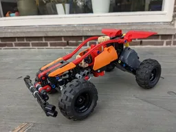 Pullback Buggy with return-to-center steering