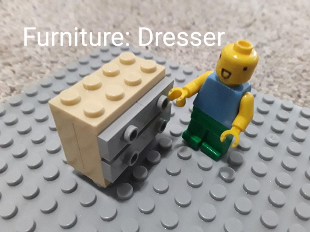 Lego Furniture: Dresser