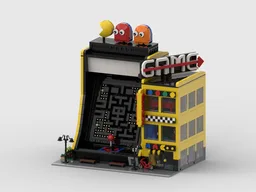 Modular Arcade Center + Display for set 10323
