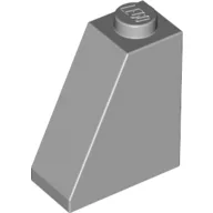 Brick Sloped 65° 2 x 1 x 2 / Light Bluish Gray