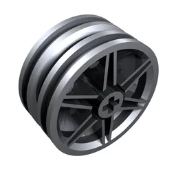 Wheel 30 x 14 / Metallic Silver