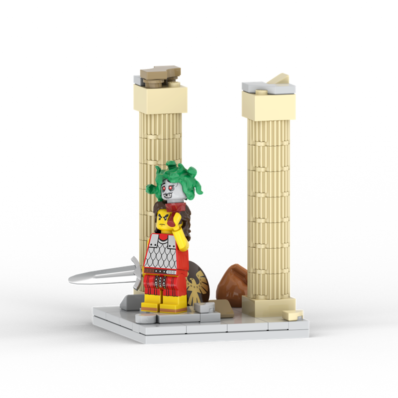 Lego Perseus & Medusa