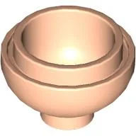 Brick Round 2 x 2 Dome Bottom [Open Stud] / Light Nougat