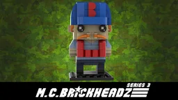Cutter (1984) - M.C.Brickheadz series 3
