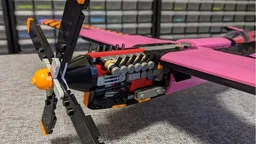 Dieselpunk Race Plane