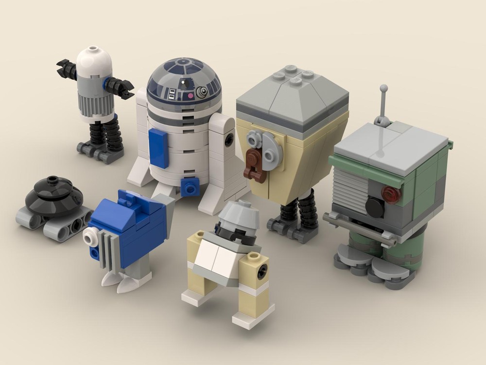 Lego SW Minidroids-Part I