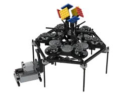 Exploding cube