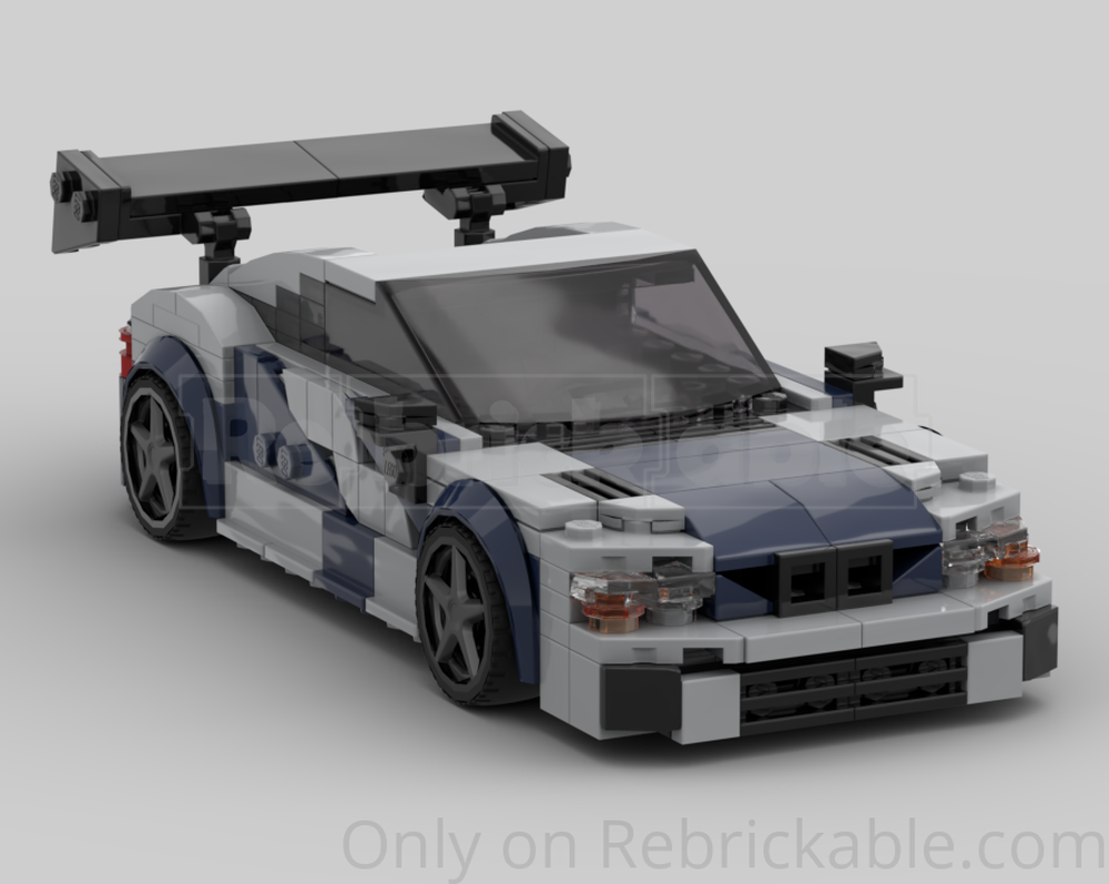 Lego 2001 BMW M3 E46 GT-R From Need For Speed Most Wanted