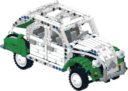 Citroen 2CV Dolly White/Green