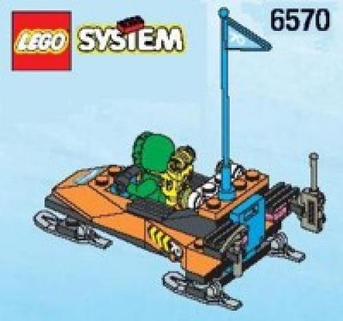 Lego Snowmobile