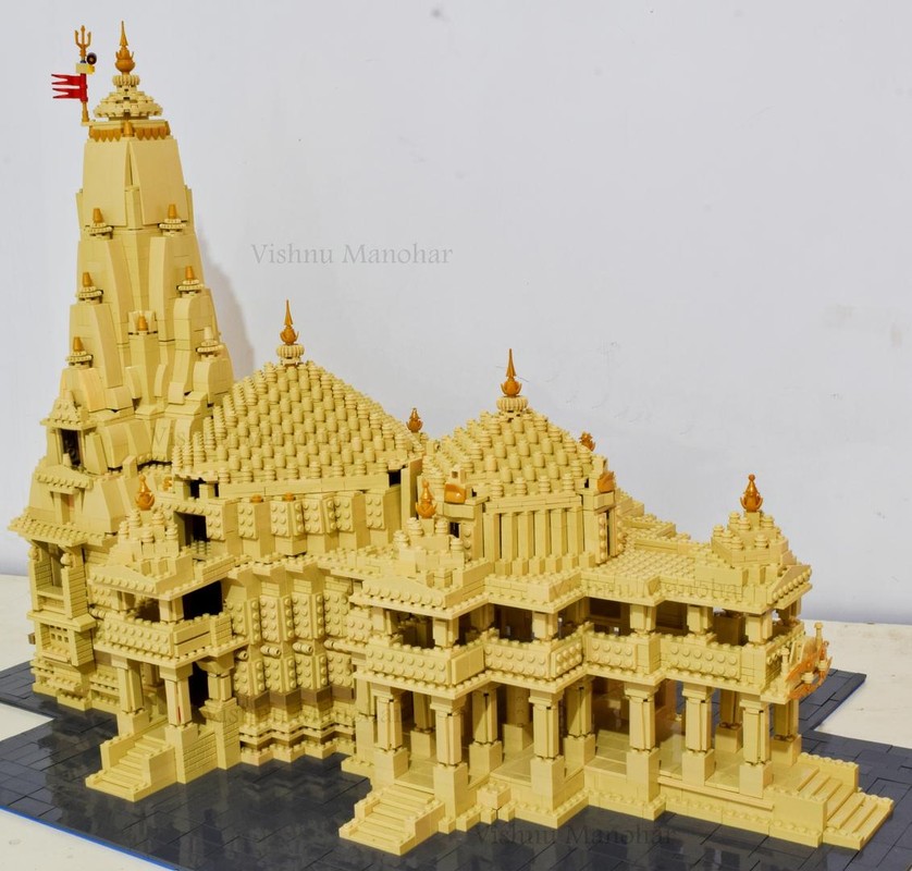 Lego Somnath Temple India