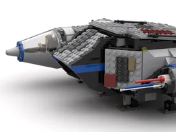 Star Wars style space ship